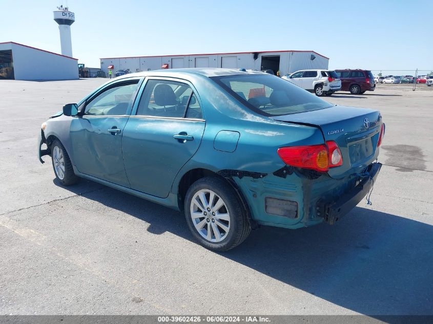 2010 Toyota Corolla Le VIN: 2T1BU4EE1AC377162 Lot: 39602426