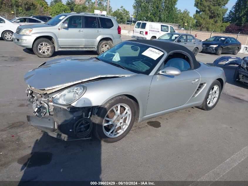 2005 Porsche Boxster VIN: WP0CA29895U711419 Lot: 39602429