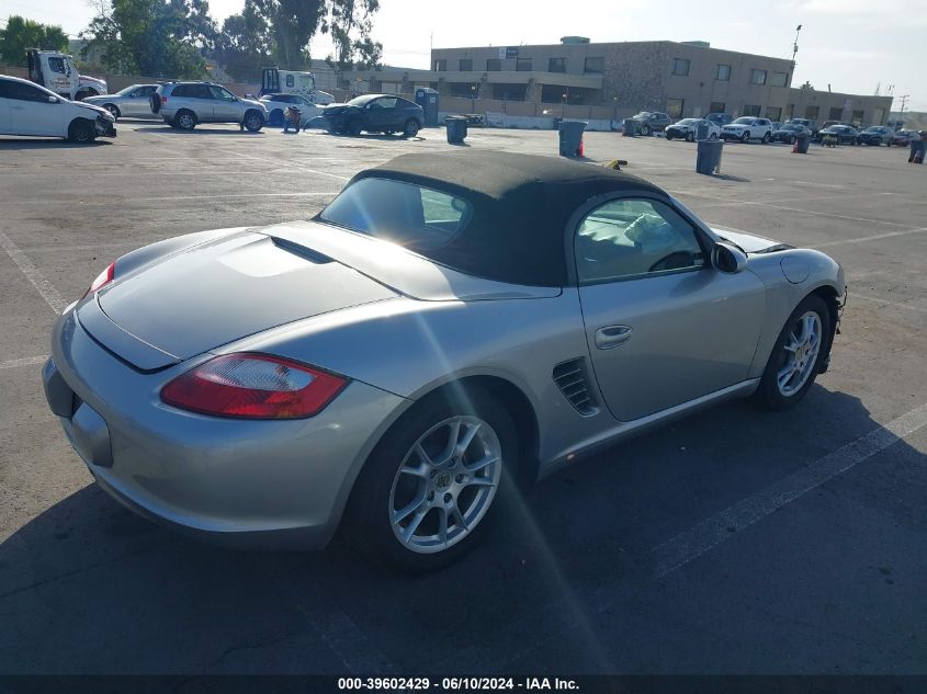 2005 Porsche Boxster VIN: WP0CA29895U711419 Lot: 39602429