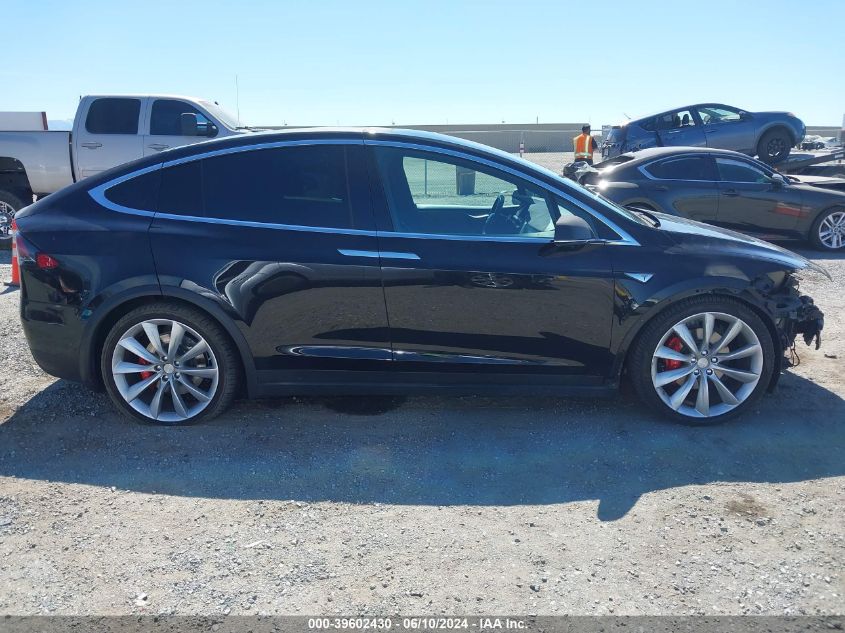 2016 Tesla Model X 75D/P100D/P90D VIN: 5YJXCBE49GF000619 Lot: 39602430