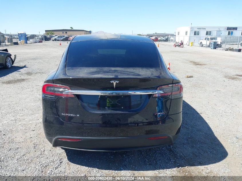 2016 Tesla Model X 75D/P100D/P90D VIN: 5YJXCBE49GF000619 Lot: 39602430