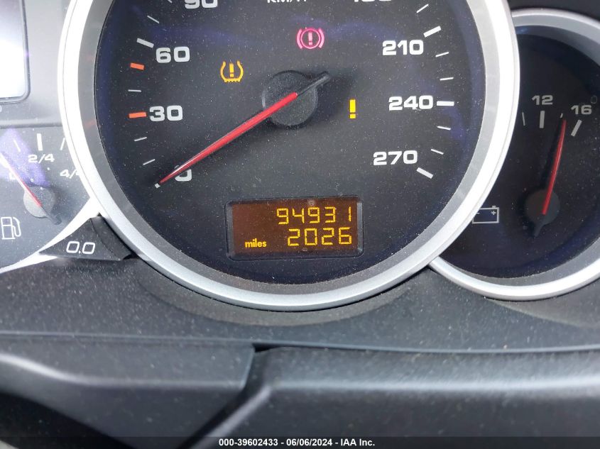 2009 Porsche Cayenne Gts VIN: WP1AD29P29LA60392 Lot: 39602433