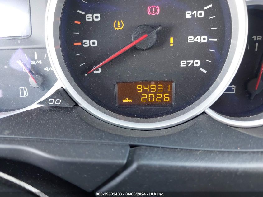 2009 Porsche Cayenne Gts VIN: WP1AD29P29LA60392 Lot: 39602433