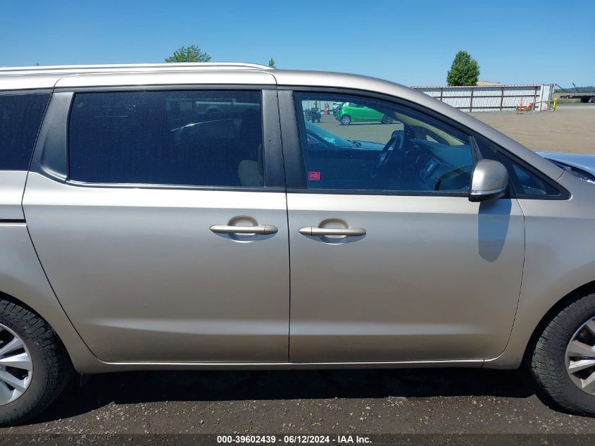 2016 Kia Sedona Lx VIN: KNDMB5C13G6175847 Lot: 39602439