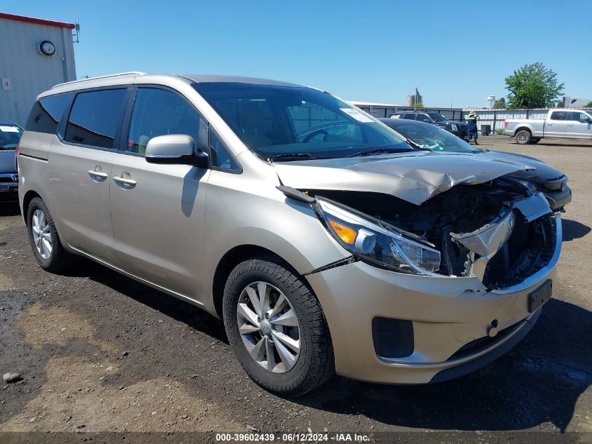 2016 Kia Sedona Lx VIN: KNDMB5C13G6175847 Lot: 39602439