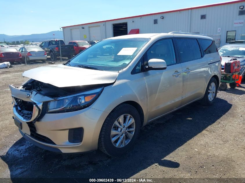 2016 Kia Sedona Lx VIN: KNDMB5C13G6175847 Lot: 39602439