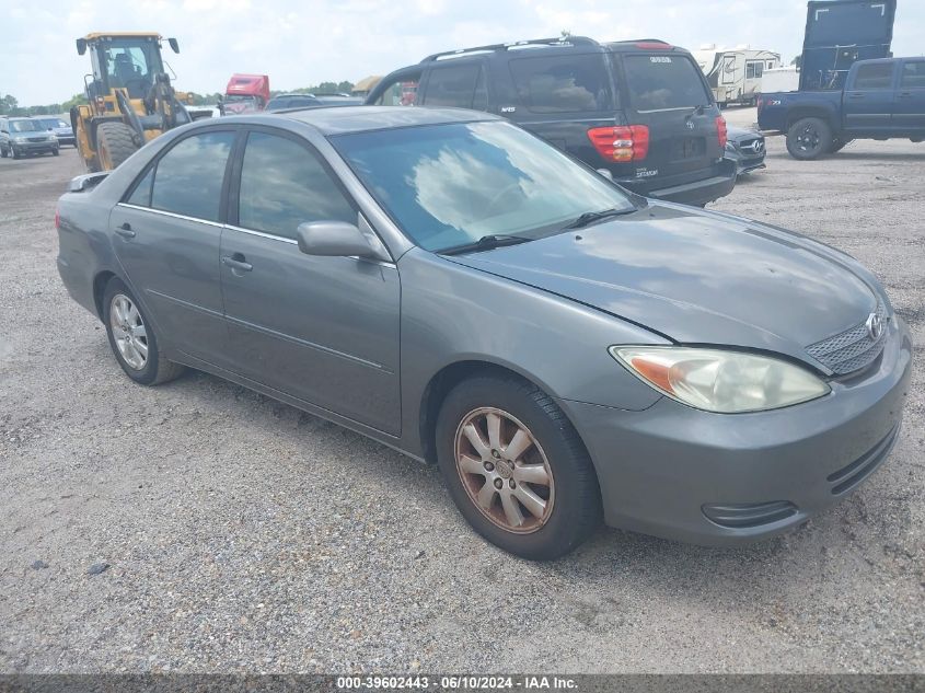 2002 Toyota Camry Xle VIN: JTDBE30K020095756 Lot: 39602443