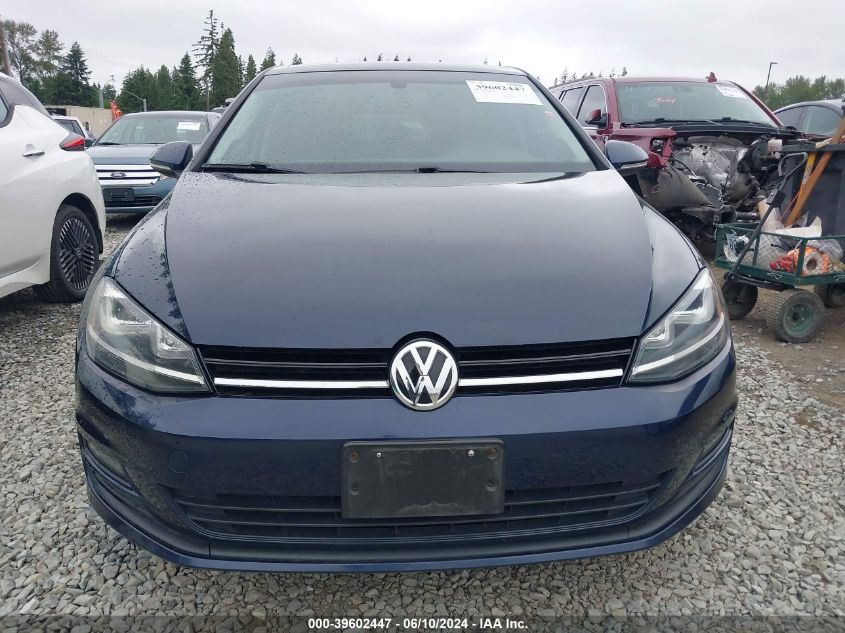 2015 Volkswagen Golf Tdi Se 4-Door VIN: 3VW2A7AUXFM043733 Lot: 39602447