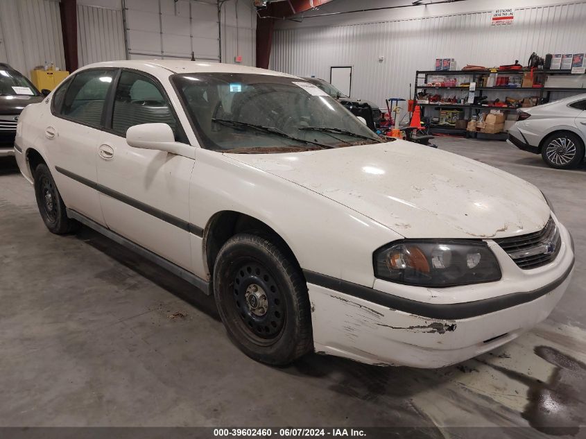 2004 Chevrolet Impala Police VIN: 2G1WF55K949382629 Lot: 39602460