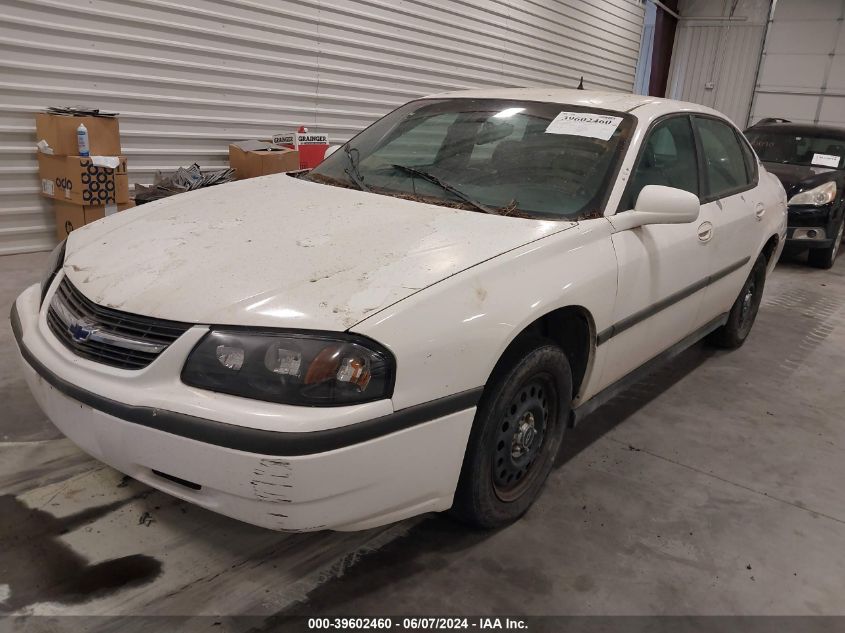 2004 Chevrolet Impala Police VIN: 2G1WF55K949382629 Lot: 39602460