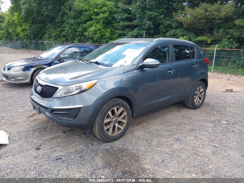 2015 Kia Sportage Lx VIN: KNDPB3AC8F7770062 Lot: 39602473