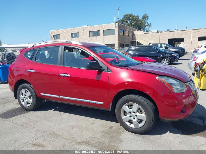 2014 Nissan Rogue Select S VIN: JN8AS5MV1EW714259 Lot: 39602480