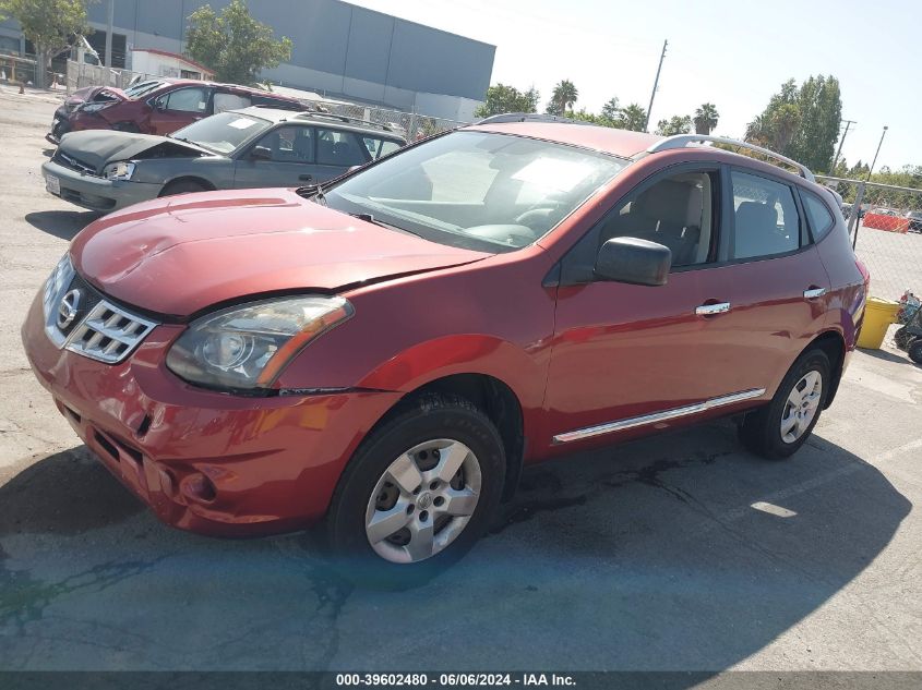 2014 Nissan Rogue Select S VIN: JN8AS5MV1EW714259 Lot: 39602480