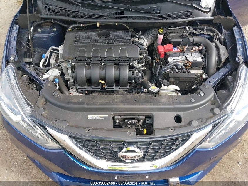 2018 Nissan Sentra Sv VIN: 3N1AB7AP1JL657061 Lot: 39602488