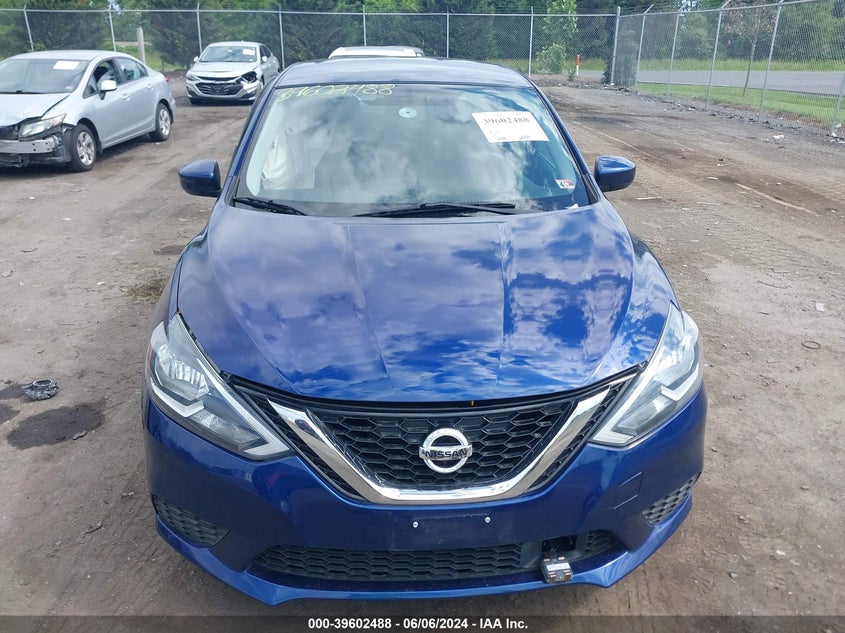 2018 Nissan Sentra Sv VIN: 3N1AB7AP1JL657061 Lot: 39602488