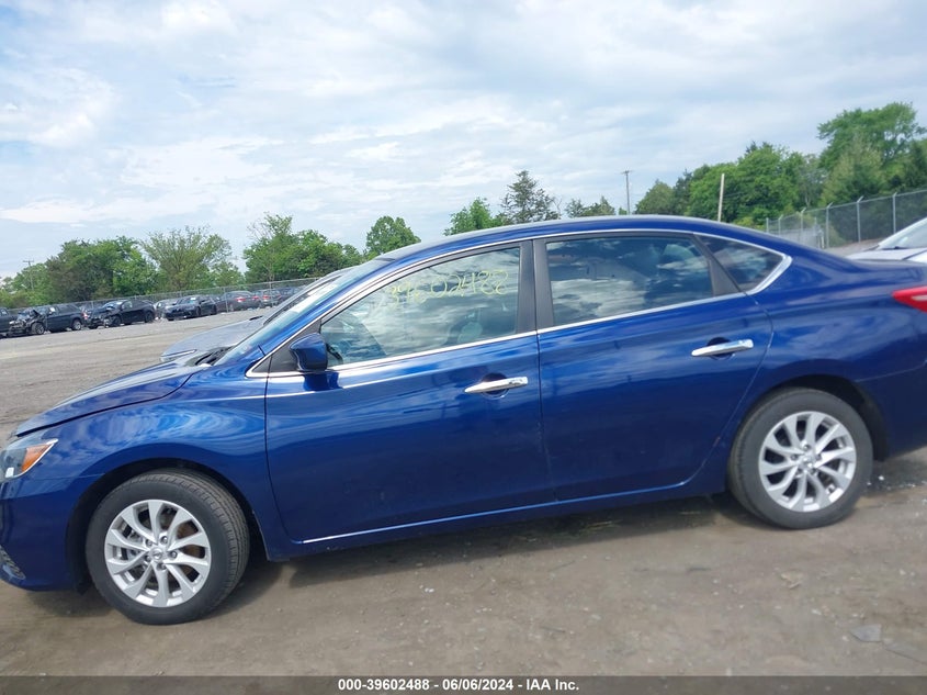 2018 Nissan Sentra Sv VIN: 3N1AB7AP1JL657061 Lot: 39602488