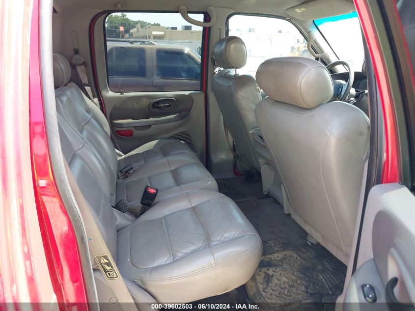 2001 Ford F-150 King Ranch Edition/Lariat/Xlt VIN: 1FTRW08L21KC34845 Lot: 39602503