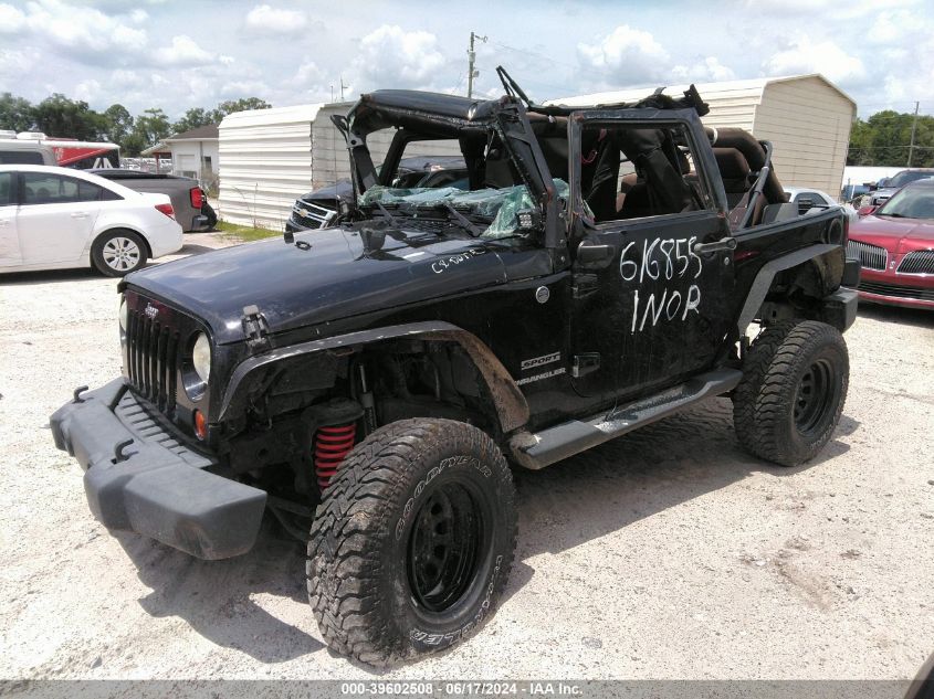 2011 Jeep Wrangler Sport VIN: 1J4AA2D17BL616855 Lot: 39602508