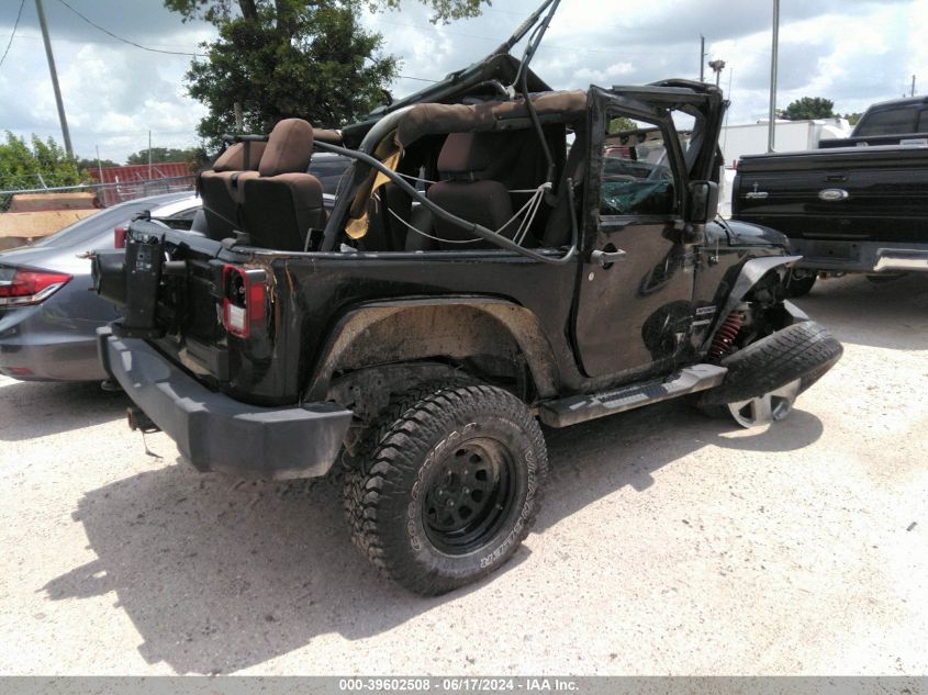 2011 Jeep Wrangler Sport VIN: 1J4AA2D17BL616855 Lot: 39602508