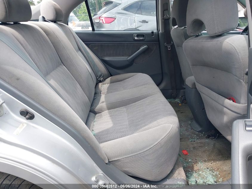 2003 Honda Civic Lx VIN: 2HGES16543H601504 Lot: 39602512