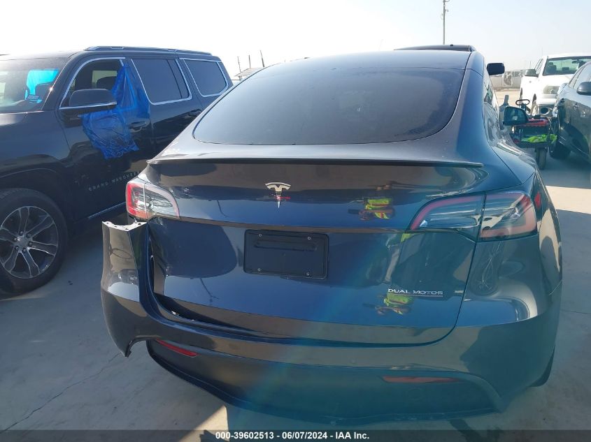 2022 TESLA MODEL Y - 7SAYGDEF8NF520915