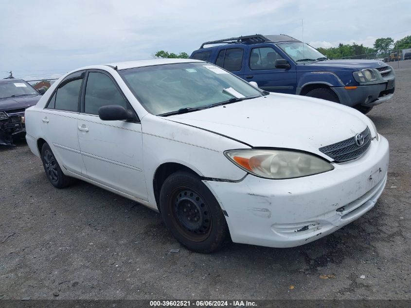 2002 Toyota Camry Le VIN: 4T1BE32K32U041983 Lot: 39602521