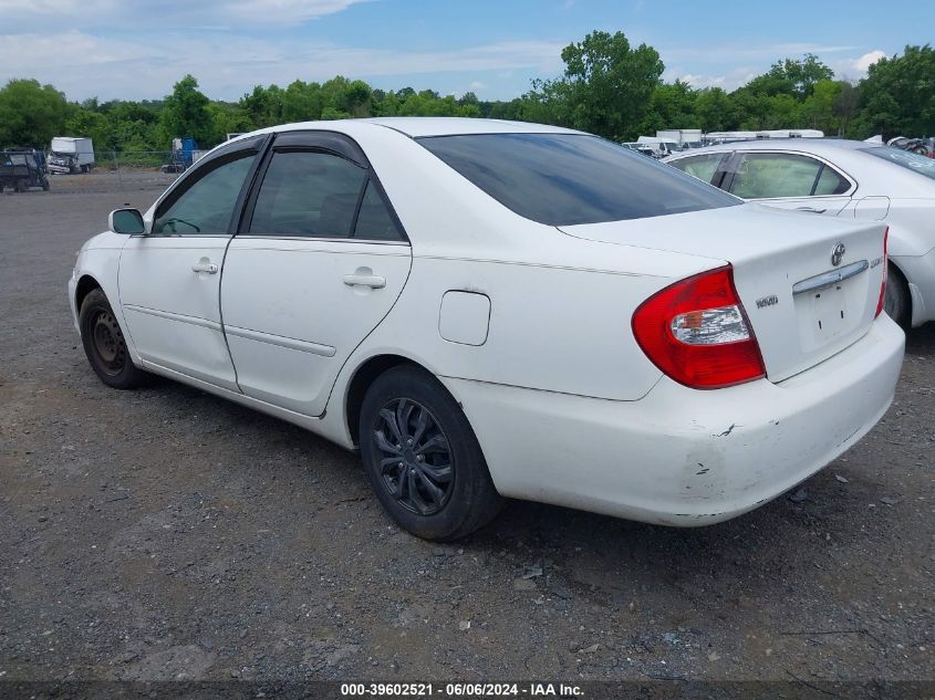 2002 Toyota Camry Le VIN: 4T1BE32K32U041983 Lot: 39602521