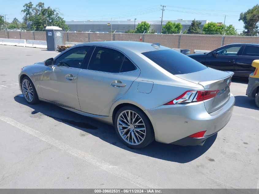 2016 Lexus Is 200T VIN: JTHBA1D26G5009840 Lot: 39602531