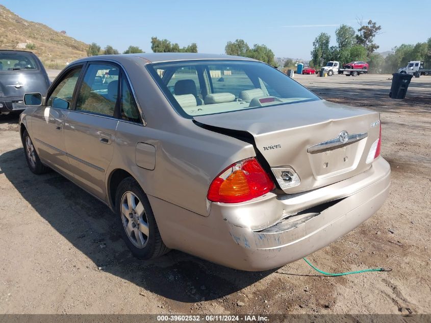 2000 Toyota Avalon Xl VIN: 4T1BF28B6YU094197 Lot: 39602532