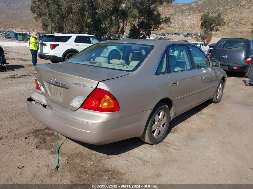 2000 Toyota Avalon Xl VIN: 4T1BF28B6YU094197 Lot: 39602532