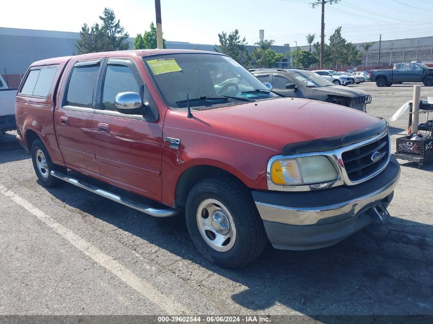 2002 Ford F-150 Lariat/Xlt VIN: 1FTRW07652KE19128 Lot: 39602544