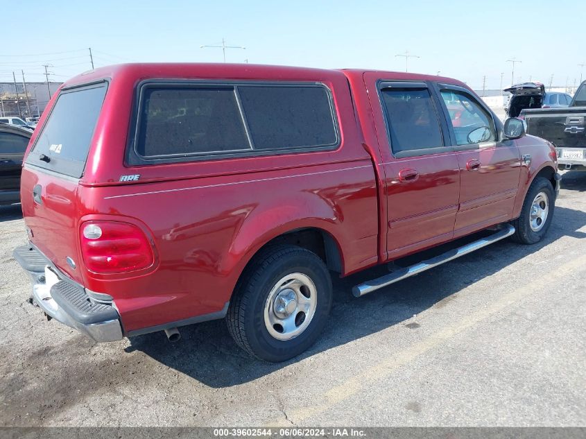 2002 Ford F-150 Lariat/Xlt VIN: 1FTRW07652KE19128 Lot: 39602544