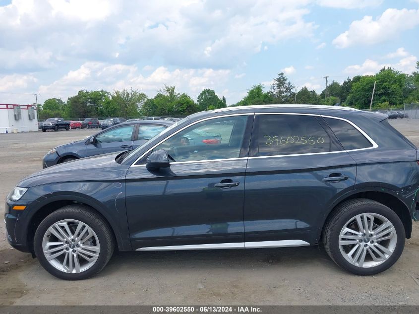 2018 Audi Q5 2.0T Premium/2.0T Tech Premium VIN: WA1BNAFY6J2038992 Lot: 39602550