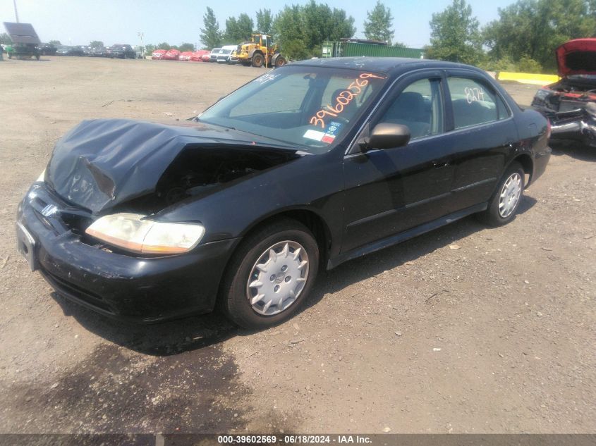 2001 Honda Accord 2.3 Lx VIN: 1HGCG66541A082617 Lot: 39602569