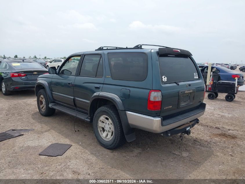 1997 Toyota 4Runner Limited VIN: JT3HN87R6V0093223 Lot: 39602571