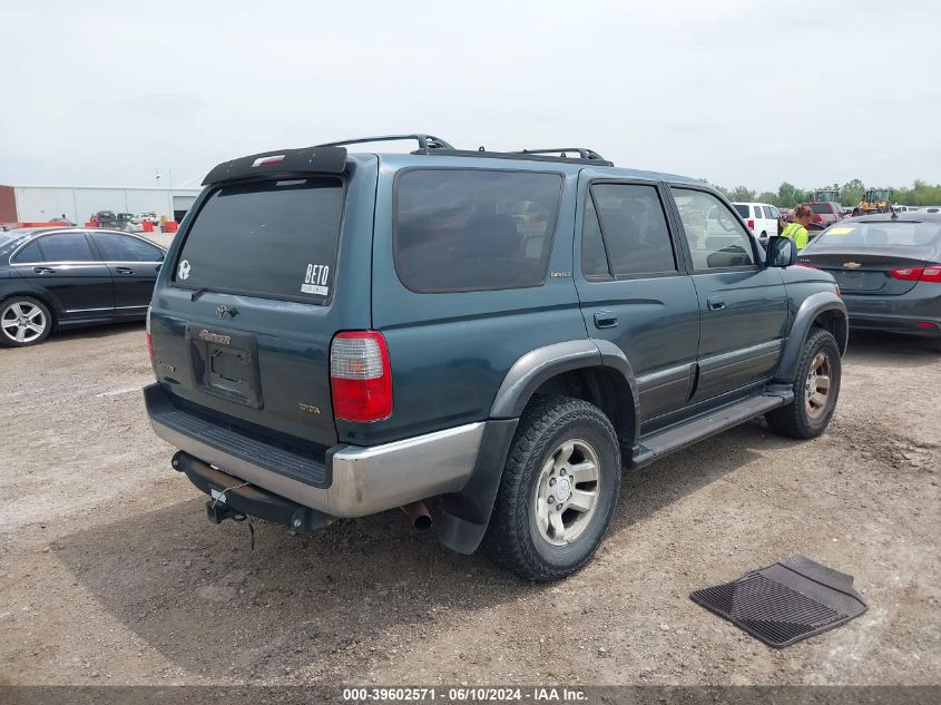 1997 Toyota 4Runner Limited VIN: JT3HN87R6V0093223 Lot: 39602571