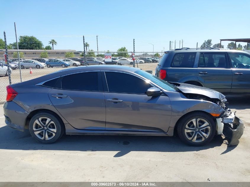 2018 Honda Civic Lx VIN: 2HGFC2F56JH524770 Lot: 39602573