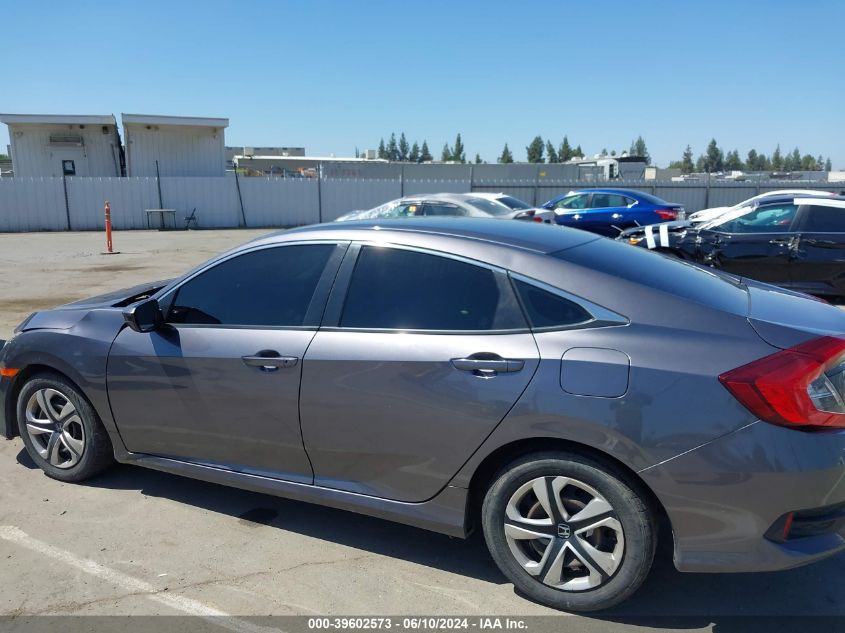 2018 Honda Civic Lx VIN: 2HGFC2F56JH524770 Lot: 39602573