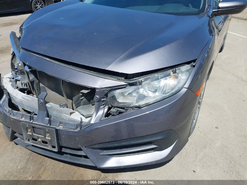 2018 Honda Civic Lx VIN: 2HGFC2F56JH524770 Lot: 39602573