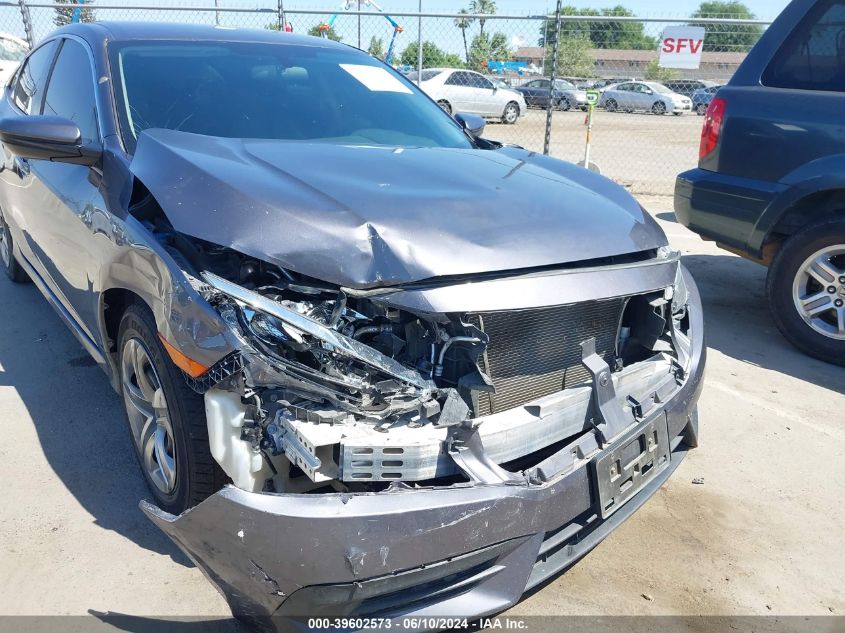 2018 Honda Civic Lx VIN: 2HGFC2F56JH524770 Lot: 39602573