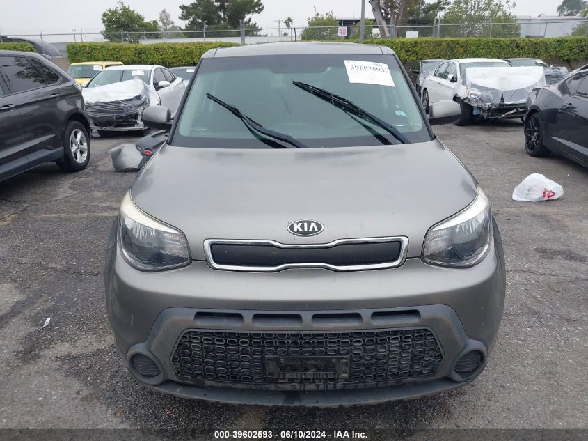2015 Kia Soul VIN: KNDJN2A2XF7231005 Lot: 39602593
