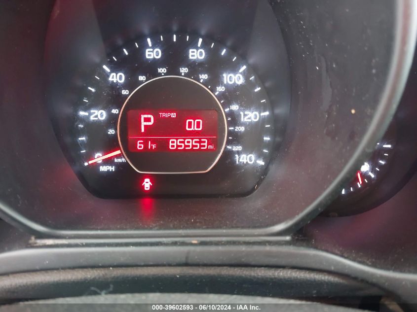 2015 Kia Soul VIN: KNDJN2A2XF7231005 Lot: 39602593