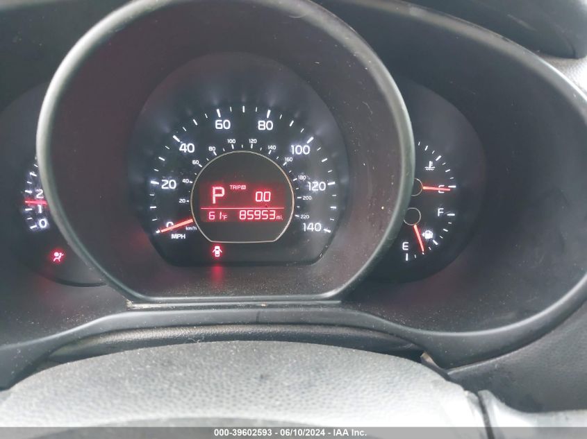 2015 Kia Soul VIN: KNDJN2A2XF7231005 Lot: 39602593