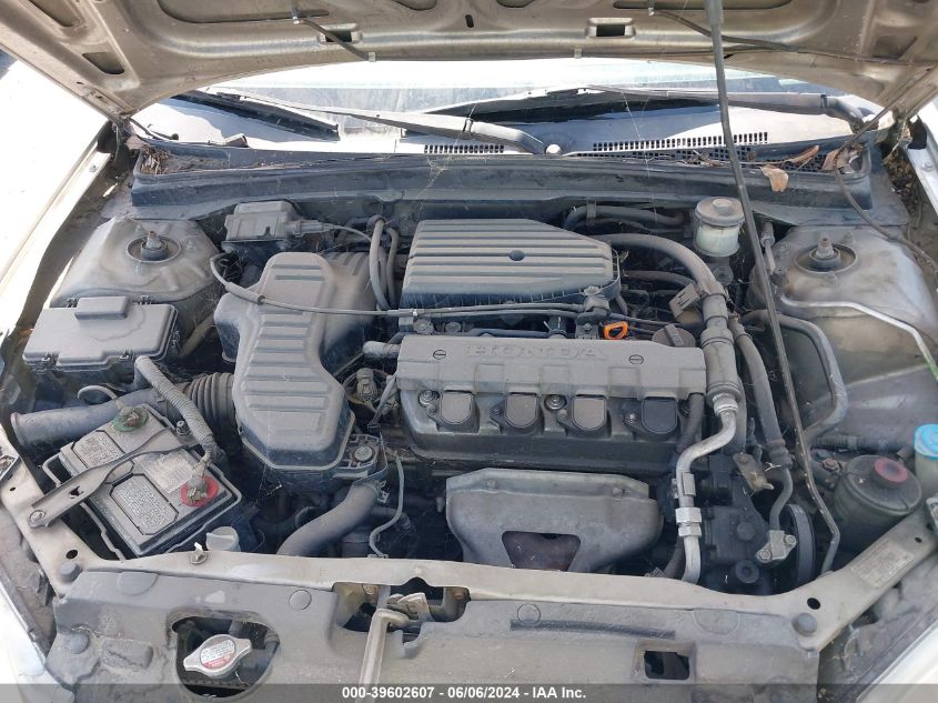 2004 Honda Civic Lx VIN: 1HGEM22584L019190 Lot: 39602607