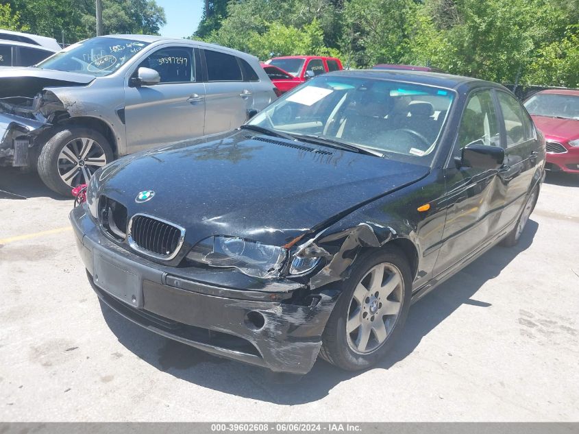 2005 BMW 325Xi VIN: WBAEU33455PR14850 Lot: 39602608