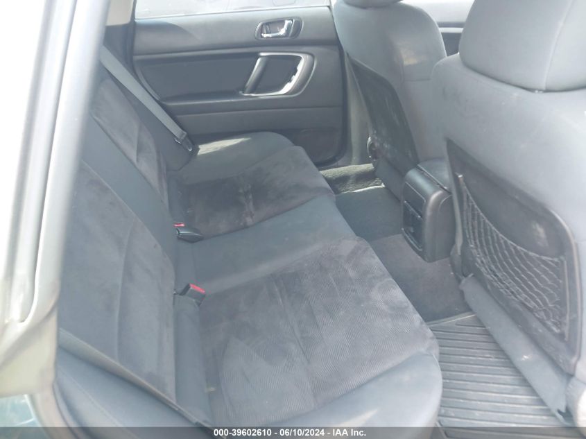 2008 Subaru Outback 2.5I/2.5I L.l. Bean Edition VIN: 4S4BP61C787350840 Lot: 39602610