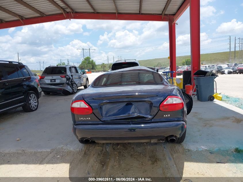 2000 Jaguar Xk8 VIN: SAJJA41C7YNA02218 Lot: 39602611