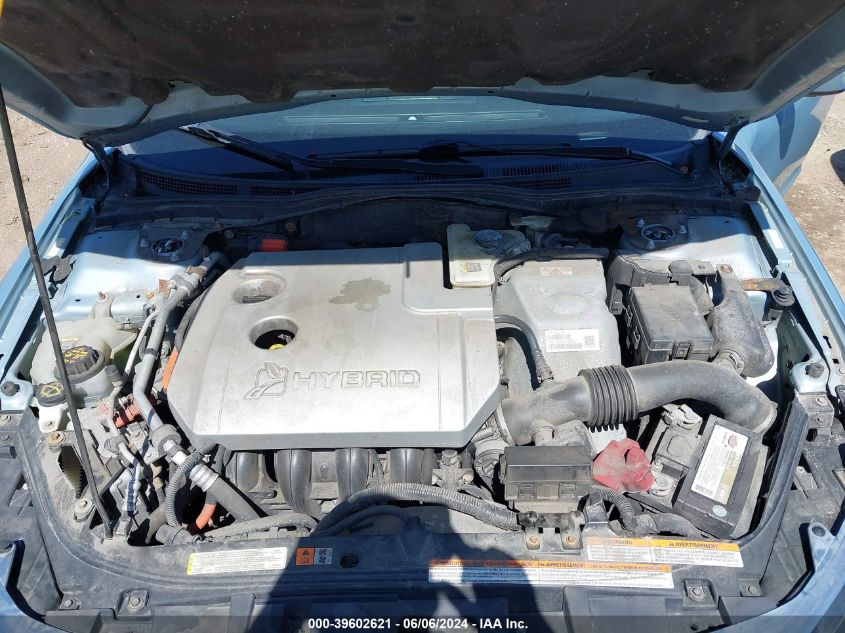 2011 Ford Fusion Hybrid VIN: 3FADP0L35BR183245 Lot: 39602621