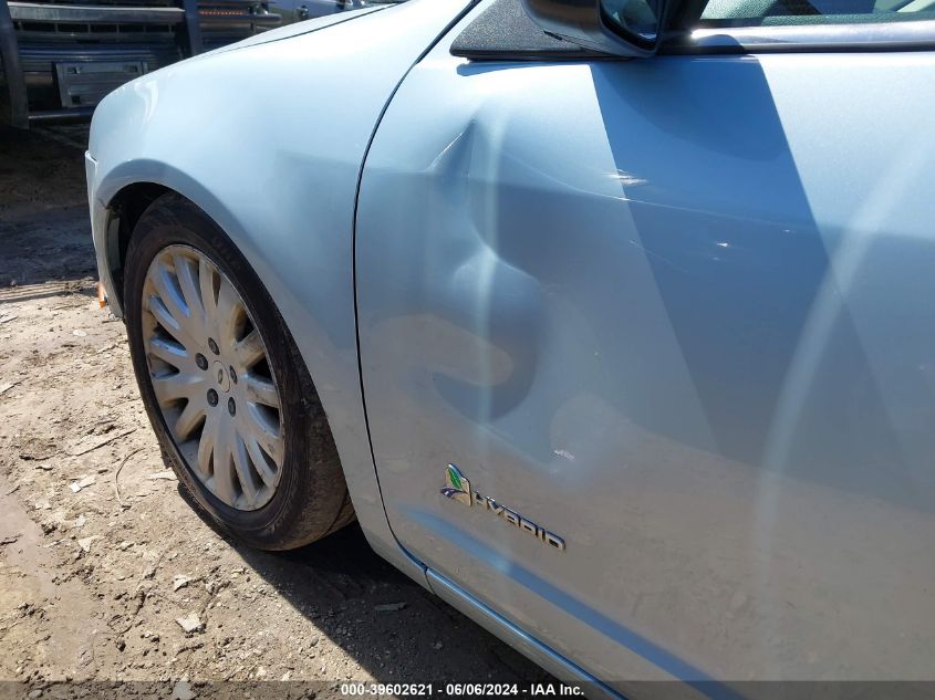 2011 Ford Fusion Hybrid VIN: 3FADP0L35BR183245 Lot: 39602621
