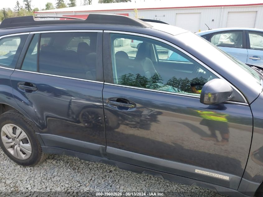 2010 Subaru Outback 2.5I VIN: 4S4BRBAC8A3354721 Lot: 39602626